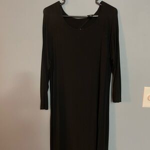 Mercer & Madison Classic Black Long Sleeve Dress